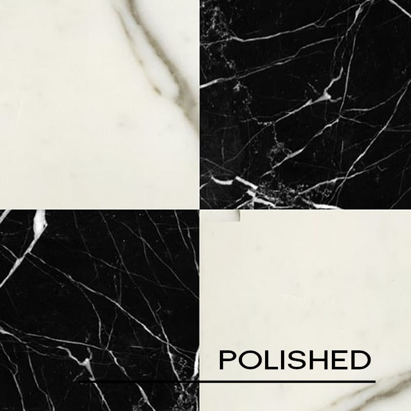 Nero Marquina & Statuario Chequerboard Polished