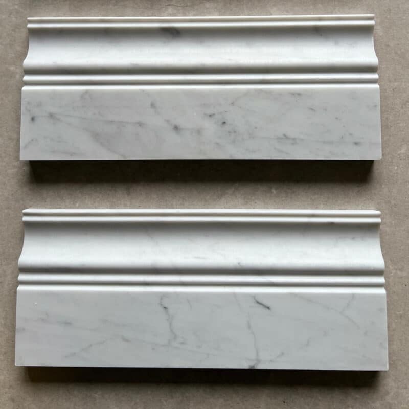 Bianco Carrara Honed Skirting
