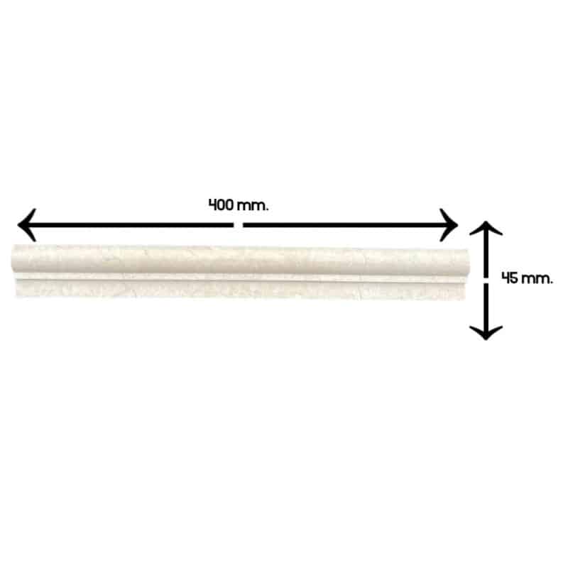Crema Marfil Polished Marble Dado
