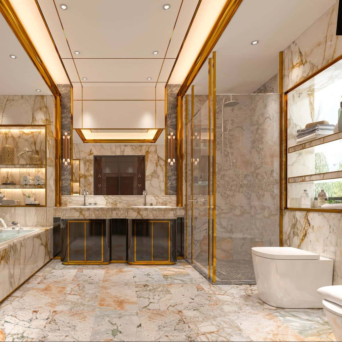 Calacatta Gold Extra Marble Tiles