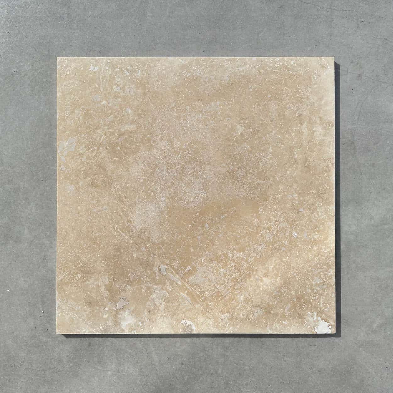 Light Travertine Honed and Filled