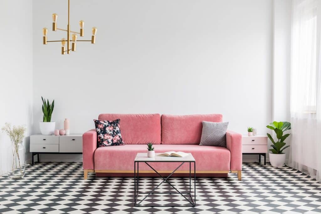 Chequerboard Marble Tiles